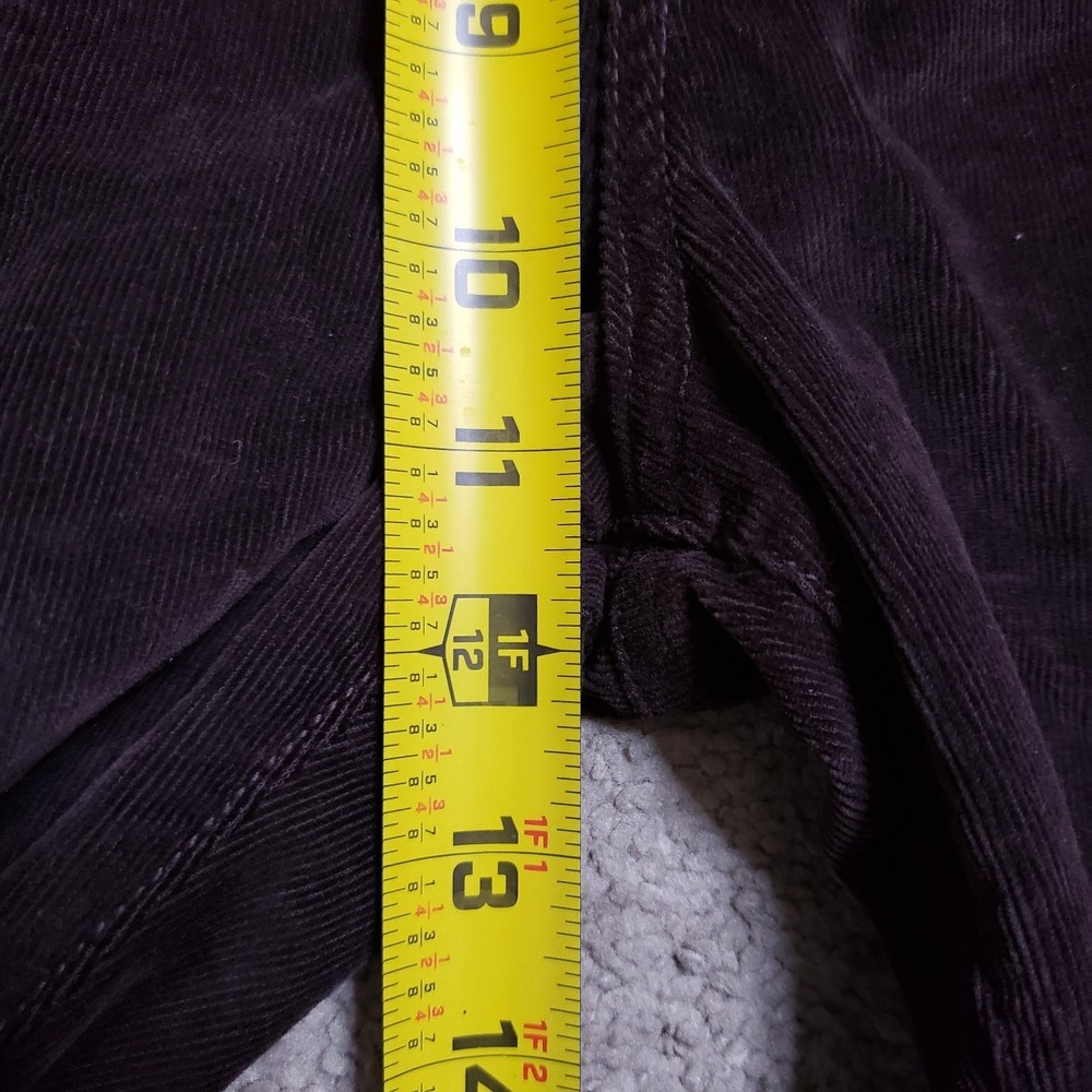Veronica Beard Crosbie Wide Leg Corduroy High Rise Pants Womens 28 Brown USA - Picture 11 of 11